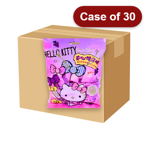 갤러리 뷰어에 이미지 로드, Baiji Marshmallow With Filling Grape Flavour-百利佳-夾心棉花糖(葡萄味)-80g-CANBJ101-30