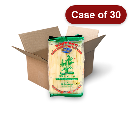 Load image into Gallery viewer, Bamboo Tree 10mm Vietnamese Rice Sticks (XL)-越南河粉10mm-400g-NOO414-30