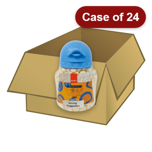 갤러리 뷰어에 이미지 로드, BeStore Xiao Man Tou - Yoghurt-良品鋪子小饅頭-酸奶味-95g-SNACBS205-24