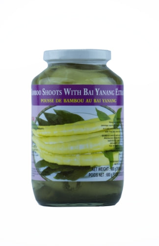 โหลดรูปภาพเข้าสู่ตัวดูแกลเลอรี, Bells & Flower Bamboo Shoots w/Bai Yanang Extract-泰國竹筍加亞囊葉-680g-BAM504