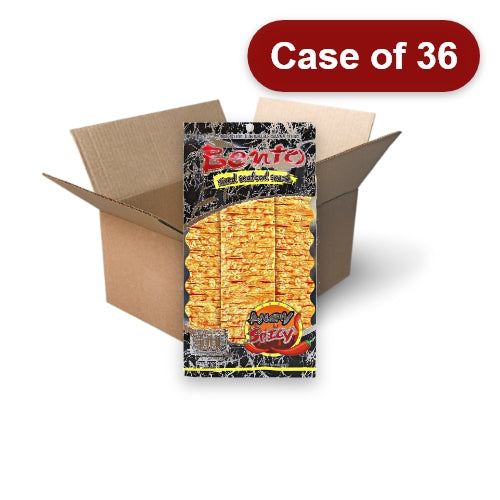 Load image into Gallery viewer, Bento Fish Snack - Angry Spicy-泰國拌多樂手撕魷魚片-超辣味-20g-SNACBE202-36