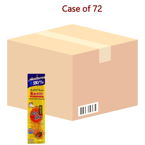 โหลดรูปภาพเข้าสู่ตัวดูแกลเลอรี, Bento Fish Snack - Barbeque-泰國拌多樂鱈魚條-燒烤味-15g-SNACBE301-72