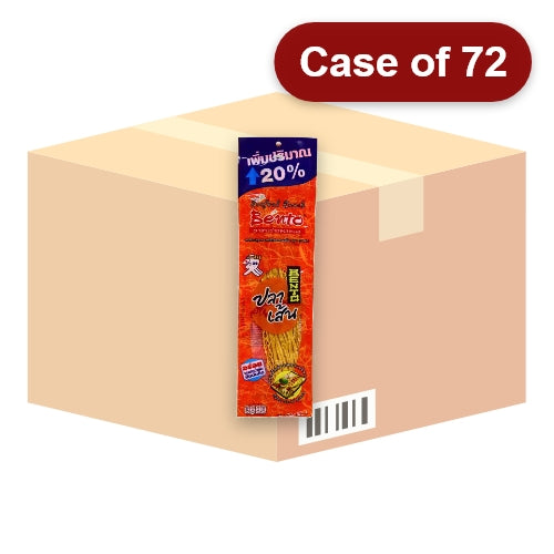 Load image into Gallery viewer, Bento Fish Snack - Spicy Squid-泰國拌多樂鱈魚條-辣魷魚味-15g-SNACBE302-72