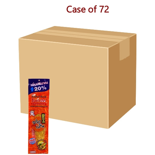 โหลดรูปภาพเข้าสู่ตัวดูแกลเลอรี, Bento Fish Snack - Spicy Squid-泰國拌多樂鱈魚條-辣魷魚味-15g-SNACBE302-72