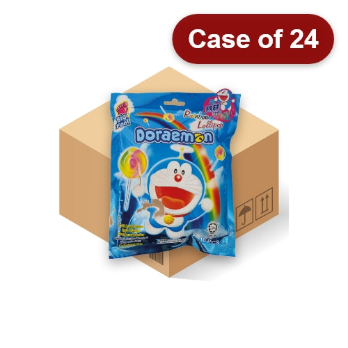 Load image into Gallery viewer, Big Foot Doraemon Rainbow Lollipop-哆啦A夢彩虹棒棒糖-100g-CANBF103-24