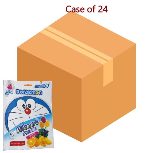 โหลดรูปภาพเข้าสู่ตัวดูแกลเลอรี, Big Foot Doraemon Vitamin C Pastilles Assorted-哆啦A夢維C雜果軟糖-72g-CANBF108-24