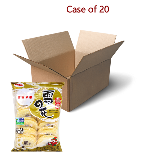 Load image into Gallery viewer, *Bin Bin Rice Crackers - Snow*-賓賓雪の花米菓-150g-BISBB105-20