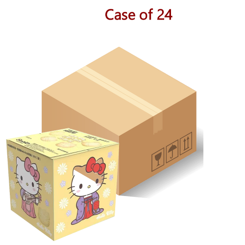 갤러리 뷰어에 이미지 로드, BoLuMeng Hello Kitty Little Cookies - Cheese-波路夢凱蒂貓可愛小曲奇-奶酪味-47g-BISBLM103-24