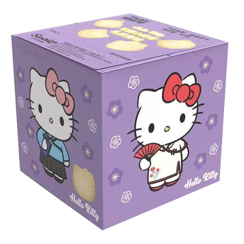 Load image into Gallery viewer, BoLuMeng Hello Kitty Little Cookies - Yogurt-波路夢凱蒂貓可愛小曲奇-乳酸菌味-47g-BISBLM104