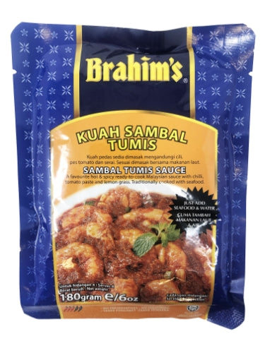 Load image into Gallery viewer, Brahim's Sambal Tumis Sauce-叁巴醬-180g-SAUBR106