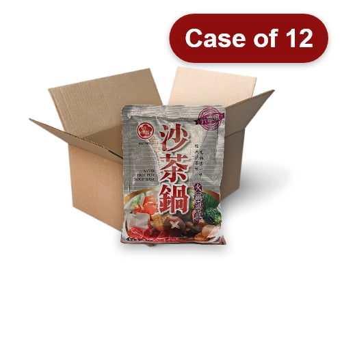 Load image into Gallery viewer, Bull Head Satay Hot Pot Soup Base-牛頭牌沙茶鍋火鍋湯底-350g-STK143-12