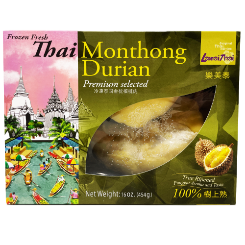 Load image into Gallery viewer, Buono Frozen Fresh Mothong Durian-冷凍泰國金枕頭榴槤肉-454g-FRO406