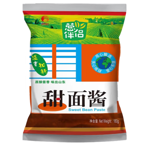 갤러리 뷰어에 이미지 로드, CBL Hoi Sin Sauce (Sweet Bean Paste)-蔥伴侶甜麵醬-180g-SAUG101