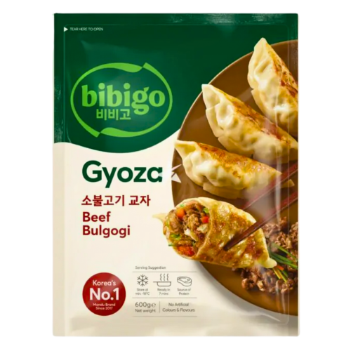 Load image into Gallery viewer, CJ Bibigo Beef Bulgogi Gyoza Dumpling-韓式牛肉煎餃-600g-DUMCJ108