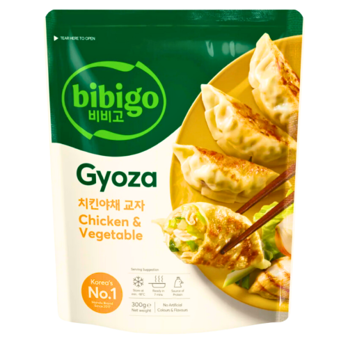 Load image into Gallery viewer, CJ Bibigo Chicken & Vegetable Gyoza Dumpling-韓式雞肉蔬菜煎餃-600g-DUMCJ103