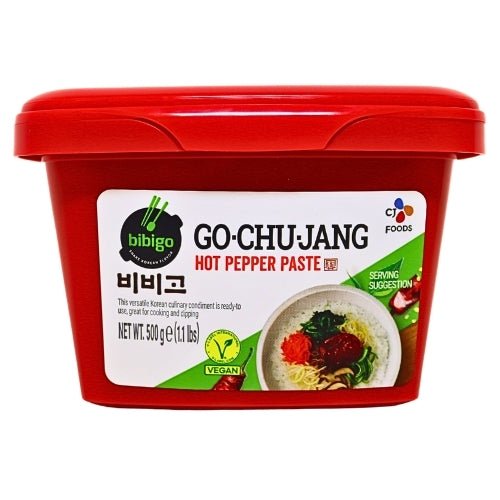 Load image into Gallery viewer, CJ Bibigo Red Pepper Paste (Vegan)-韓國苦椒醬(辣椒醬) - 純素-500g-PASTE346