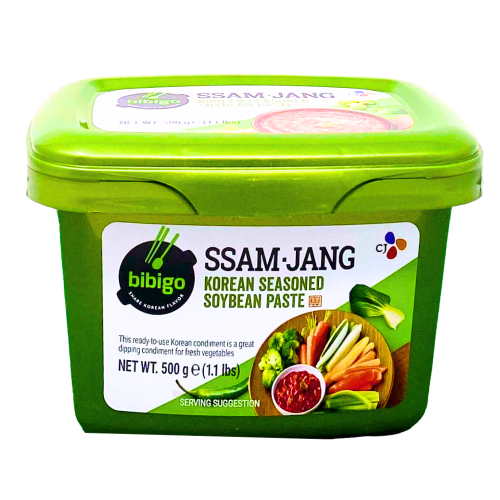 Load image into Gallery viewer, CJ Bibigo Seasoned Soybean Paste-韓國烤肉和蔬菜蘸醬(包飯醬)-500g-PASTE331