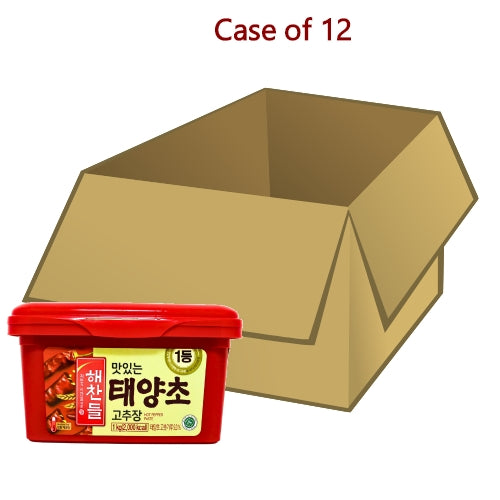 Load image into Gallery viewer, *CJ Taiyangcho Hot Pepper Paste - Medium Hot*-韓國苦椒醬(辣椒醬)-1kg-PASTE347-12