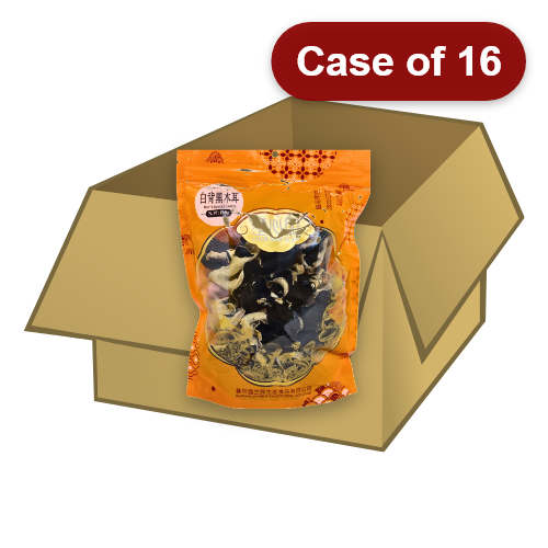 갤러리 뷰어에 이미지 로드, CSY Dried Fungus with White Black - Whole (Wood Ear)-楚心園白背木耳-100g-FUNG109-16