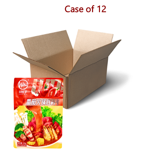 Load image into Gallery viewer, CWZ Tomato Flavour Hot Pot Seasoning-川娃子番茄火鍋底料-220g-STKCWZ102-12