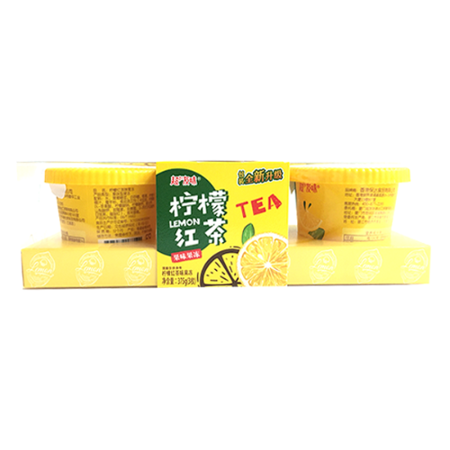 Load image into Gallery viewer, CYW KK Pudding - Ice Tea-超友味柠檬红茶布丁-3_125g-DES274