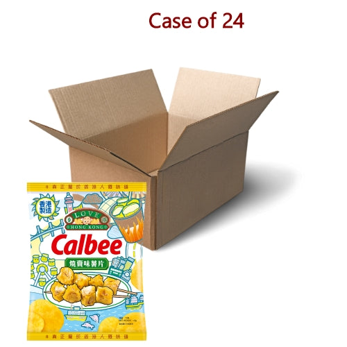 โหลดรูปภาพเข้าสู่ตัวดูแกลเลอรี, Calbee Potato Crisps - Shumai Falvour-卡樂B薯片-燒賣味-70g-SNACCA153-24