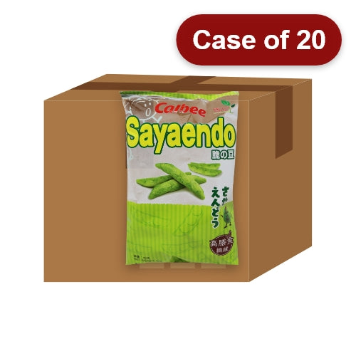 갤러리 뷰어에 이미지 로드, Calbee Soyaendo (Green Pea Snack)-卡樂B脆の豆青豆條-原味-42g-SNACCA146-20