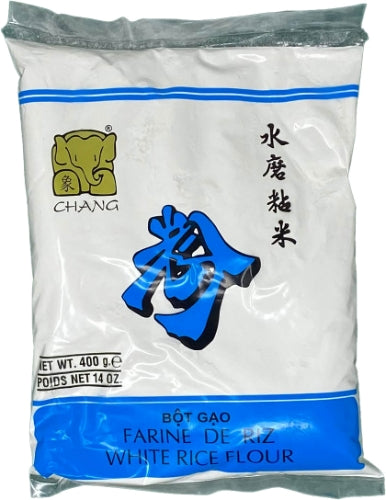 โหลดรูปภาพเข้าสู่ตัวดูแกลเลอรี, Chang Rice Flour-泰國水磨粘米粉-400g-FLO716