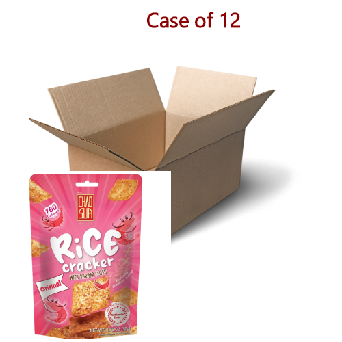 Load image into Gallery viewer, Chao Sua Shrimp Floss Rice Crackers (Bite-sized)-泰國一口蝦肉鬆米餅-50g-SNACCS504-12