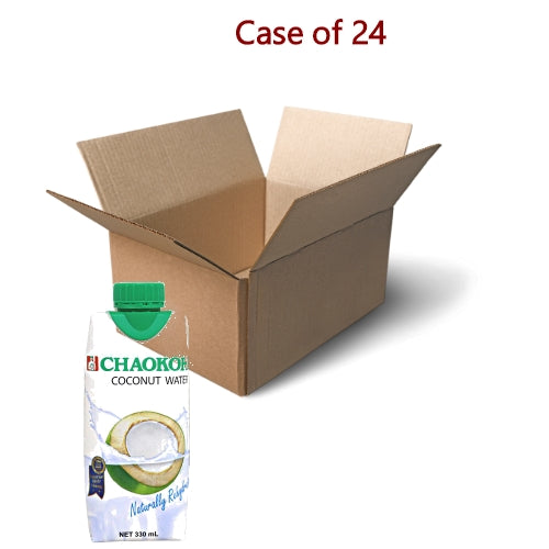 โหลดรูปภาพเข้าสู่ตัวดูแกลเลอรี, Chaokoh 100% Coconut Water (Tetra Pack)-俏果泰國純椰子水-330ml-DRICH107-24