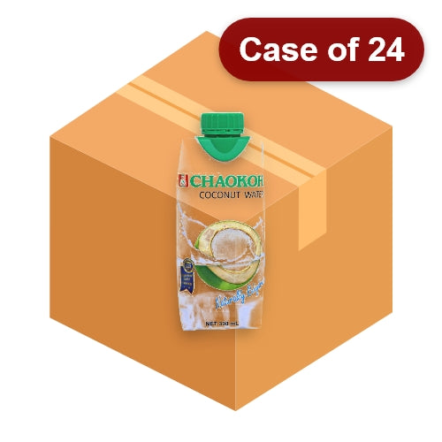 Load image into Gallery viewer, Chaokoh 100% Coconut Water (Tetra Pack)-俏果泰國純椰子水-330ml-DRICH107-24