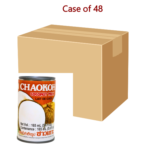 โหลดรูปภาพเข้าสู่ตัวดูแกลเลอรี, Chaokoh Coconut Milk-俏果泰國椰奶-165ml-COC204-48
