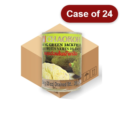 갤러리 뷰어에 이미지 로드, Chaokoh Young Green Jackfruit In Brine-俏果鹽水青波羅-560g-TFRU109-24