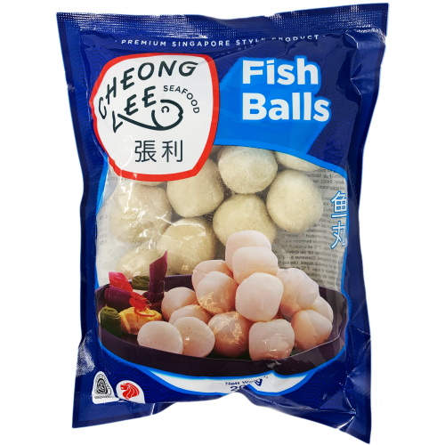 갤러리 뷰어에 이미지 로드, Cheong Lee Fish Balls-張利白魚丸-200g-FBALLCL101