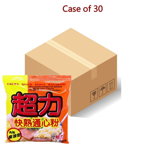 โหลดรูปภาพเข้าสู่ตัวดูแกลเลอรี, Chewy Macaroni - Ham-超力快熟通粉-火腿味-96g-INCW203-30