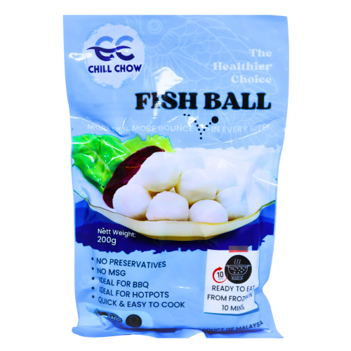 โหลดรูปภาพเข้าสู่ตัวดูแกลเลอรี, Chill Chow Fish Ball-CC 白魚丸-200g-FBALLCC203