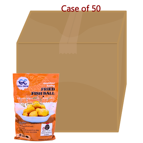 โหลดรูปภาพเข้าสู่ตัวดูแกลเลอรี, Chill Chow Fried Fish Ball-CC 炸魚丸-200g-FBALLCC204-50