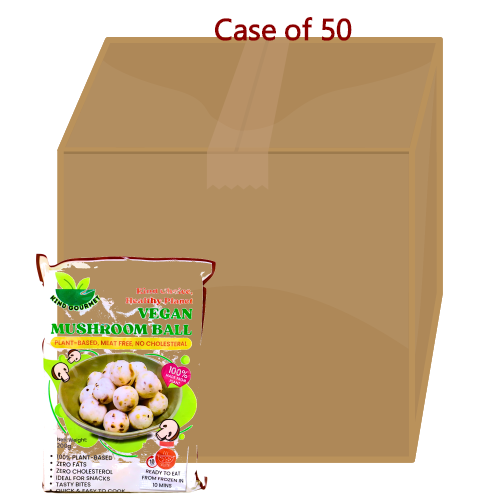 Load image into Gallery viewer, Chill Chow Vegan Mushroom Ball-CC 全素蘑菇丸-200g-FBALLCC206-50