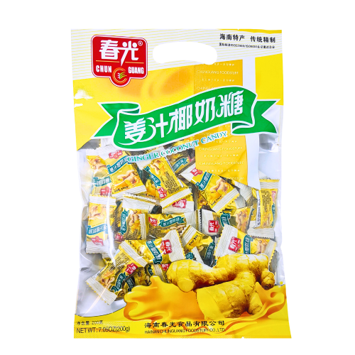 Load image into Gallery viewer, ChunGuang Ginger Coconut Candy-春光姜汁椰奶糖-200g-CANCG103