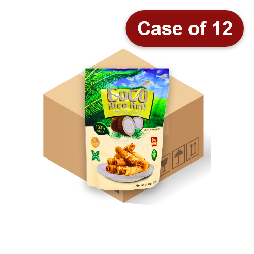 Load image into Gallery viewer, CoCo Crispy Rice Roll Coconut Flavour-酥脆米卷椰香味-100g-BISCC101-12