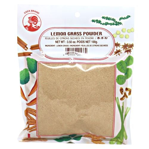 갤러리 뷰어에 이미지 로드, Cock Brand Lemon Grass Powder-雄雞牌香茅粉-100g-SPICO101