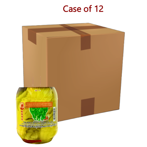 Load image into Gallery viewer, Cock Brand Sour Mustard with Chilli-雄雞牌辣酸芥菜-850g-PRE333-12