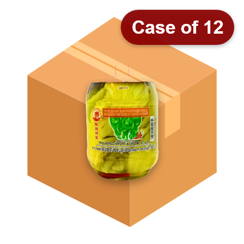 Load image into Gallery viewer, Cock Brand Sour Mustard with Chilli-雄雞牌辣酸芥菜-850g-PRE333-12
