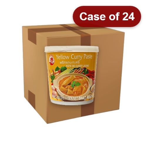 ギャラリービューアに画像を読み込む、Cock Brand Yellow Curry Paste-雄雞泰黃咖喱醬-400g-CUR257-24