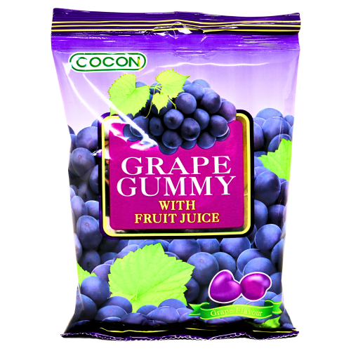 Load image into Gallery viewer, Cocon Gummy Jelly Sweets - Grape-葡萄軟糖-100g-CANCC101