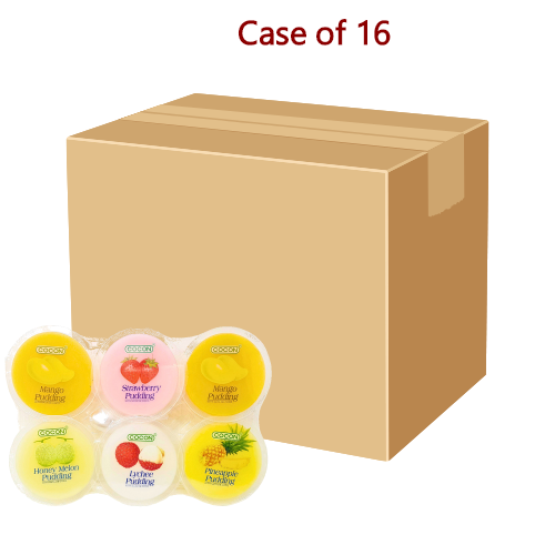 Load image into Gallery viewer, Cocon Jelly Pudding - Assorted Fruit Flavour-什錦布丁-6_80g-DES204-16
