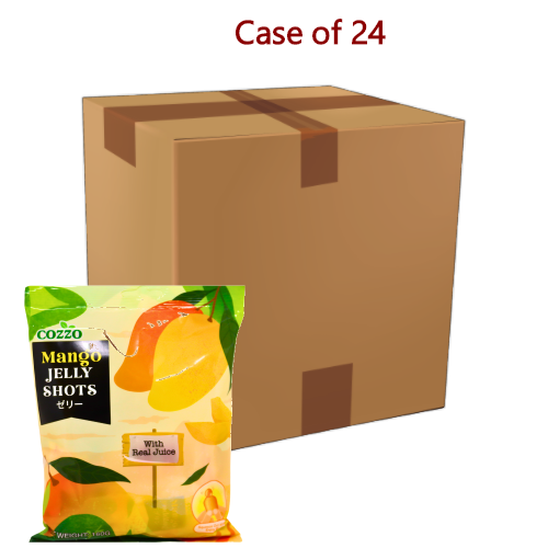 ギャラリービューアに画像を読み込む、Cozzo Jelly Shots - Mango-擠壓式芒果口味果凍-8_20g-DES280-24