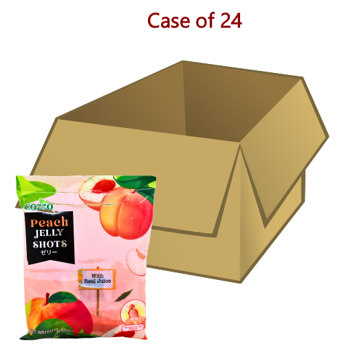 Load image into Gallery viewer, Cozzo Jelly Shots - Peach-擠壓式蜜桃口味果凍-8_20g-DES281-24