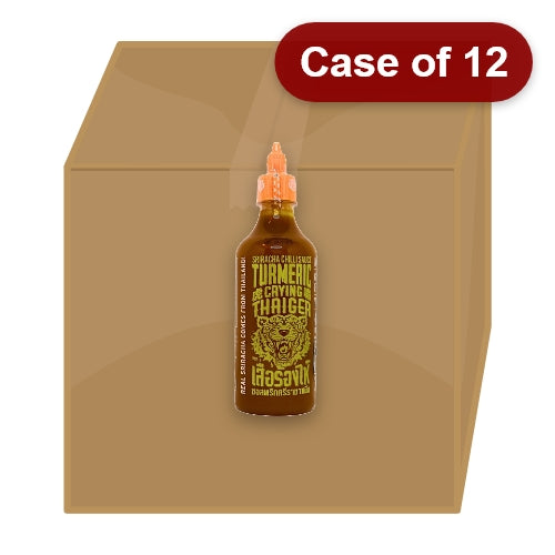 갤러리 뷰어에 이미지 로드, Crying Thaiger Sriracha Chilli Sauce - Tumeric-虎嘯牌是拉差辣椒醬-黃薑-440ml-CHICT104-12