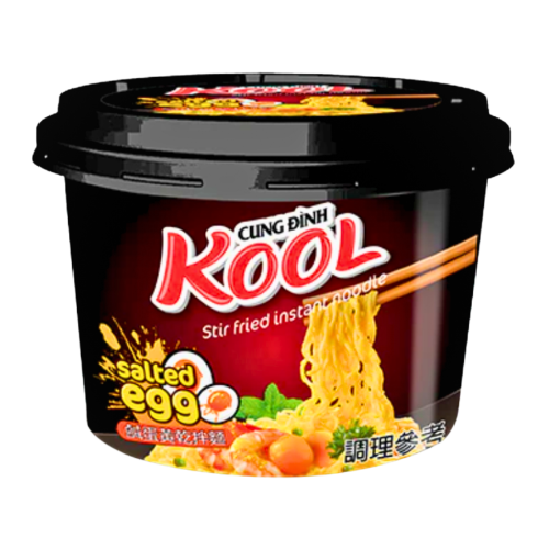 Load image into Gallery viewer, Cung Dinh Stir Fried Bowl Noodle - Salted Egg-越南鹹蛋黃味碗裝炒麵-90g-INCD203